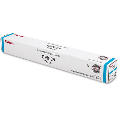 Canon GPR-33 Original Laser Toner Cartridge - Cyan -, CNM2796B003AA