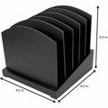 Victor Midnight Black Collection Incline File Sorter, VCT86015