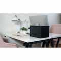 Victor Midnight Black Collection Wood Desktop Organizer, VCT4720-5