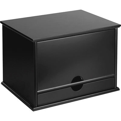 Victor Midnight Black Collection Wood Desktop Organizer, VCT4720-5