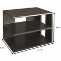 Victor Corner Shelf Unit, Matte Black, VCT1120-5