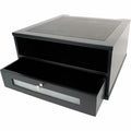 Victor Midnight Black Collection Wood Monitor Riser, VCT11755