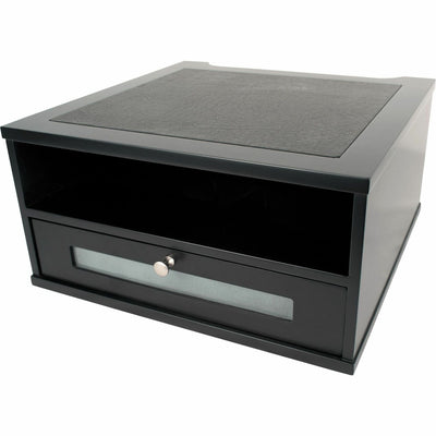 Victor Midnight Black Collection Wood Monitor Riser, VCT11755