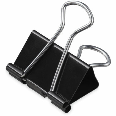 Universal Binder Clip, Silver, 12 / Box, UNV10199