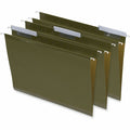 Universal 1/3 Tab Cut Letter Hanging Folder, Standard Green, 8 1/2" Width x 11" Length, 25 Box, UNV24113