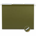 Universal 1/3 Tab Cut Letter Hanging Folder, Standard Green, 8 1/2" Width x 11" Length, 25 Box, UNV24113