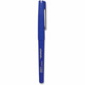 Universal Porous Point Pen, Stick, Medium 0.7 mm, Blue Ink, Blue Barrel, Dozen, 1 Dozen, UNV50501