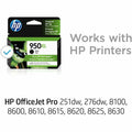 HP 950XL (CN045AN) Original Inkjet Ink Cartridge - Black -, HEWCN045AN