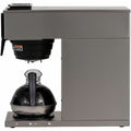 Bunn-O-Matic BUNN 12-Cup Low-Profile Pourover Coffee Brewer with 1 Warmer, Stainless Steel, BUN133000001
