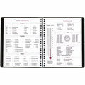 Dominion Blueline Brownline Essential Diary, Black, 7 1/8", REDCB1200BLK