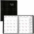 Dominion Blueline Brownline Essential Diary, Black, 7 1/8", REDCB1200BLK