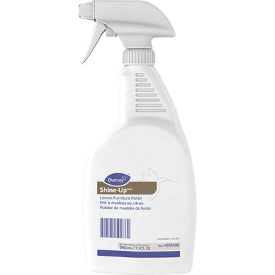Diversey Shine-Up Lemon Furniture Polish, White, DVO4995480