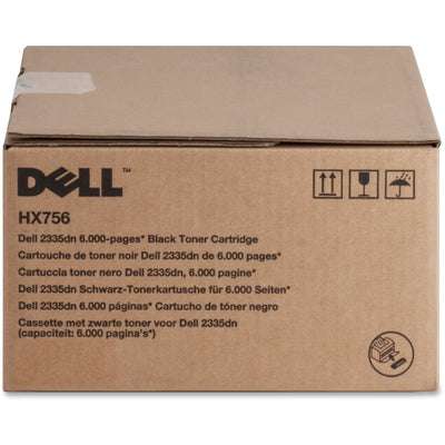 Dell Original High Yield Laser Toner Cartridge - Black -, DLLHX756