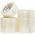 Universal General-Purpose Box Sealing Tape, 3" Core, 1.88" x 110 yds, Clear, 6/Pack, UNV63500