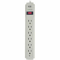 Eaton Tripp Lite series Protect It! TLP615 6-Outlets Surge Suppressor, Gray, TRPTLP615
