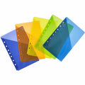 Avery Mini Binder Pockets, Assorted, 5.5" x 8.5", 5ct (75307), Blue, 5 1/2" Width x 8 1/2" Length, 5 / Pack, AVE75307