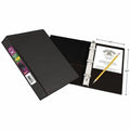 Avery Durable View Binder 1", Round Rings, 5�" x 8�", Black, 5 1/2" Width x 8 1/2" Length, AVE17167