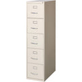 Lorell Fortress Series 26-1/2" Commercial-Grade Vertical File Cabinet, Putty, LLR48497