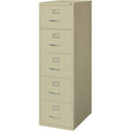 Lorell Fortress Series 26-1/2" Commercial-Grade Vertical File Cabinet, Putty, LLR48500