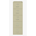 Lorell Fortress Series 26-1/2" Commercial-Grade Vertical File Cabinet, Putty, LLR48500