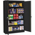 Tennsco Jumbo Storage Cabinet, Black, TNNJ2478SUBK