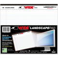 Roaring Spring Paper Products Roaring Spring Wide College Ruled Landscape Legal Pad, 11" x 9 1/2", ROA74500