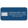 Roaring Spring Paper Products Roaring Spring Wide College Ruled Landscape Legal Pad, 11" x 9 1/2", ROA74501