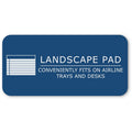 Roaring Spring Paper Products Roaring Spring Wide College Ruled Landscape Legal Pad, 11" x 9 1/2", ROA74501