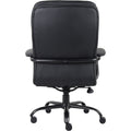 Lorell Big & Tall Double Cushion Executive High-Back Chair, Black, LLR62624