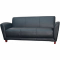Lorell Accession Reception Sofa, Black, LLR68950