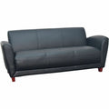 Lorell Accession Reception Sofa, Black, LLR68950