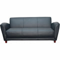 Lorell Accession Reception Sofa, Black, LLR68950