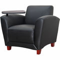 Lorell Accession Club Chair with Tablet Tray, LLR68953