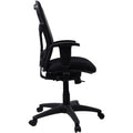 Lorell Executive Mesh High-back Swivel Chair, Black, LLR86205