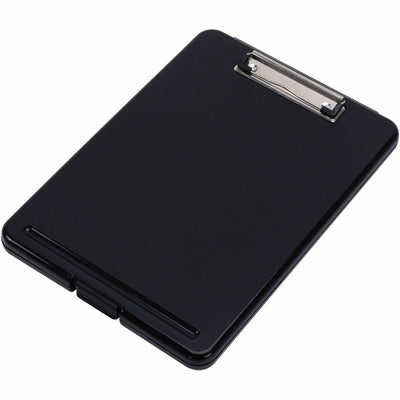 Business Source Storage Clipboard, Black, 8 1/2" Width x 11" Length, BSN37513