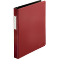Business Source Slanted D-ring Binders, Burgundy, BSN33106