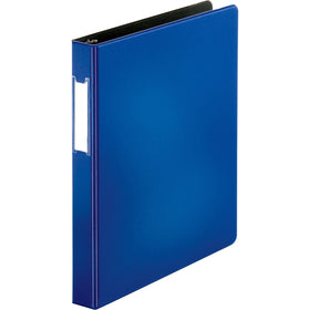Business Source Slanted D-ring Binders, Blue, BSN33107