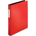 Business Source Slanted D-ring Binders, Red, BSN33108