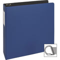 Business Source Slanted D-ring Binders, Blue, BSN33111
