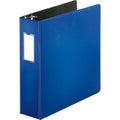 Business Source Slanted D-ring Binders, Blue, BSN33115