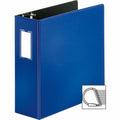 Business Source Slanted D-ring Binders, Blue, BSN33119