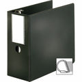 Business Source Slanted D-ring Binders, Black, 8 1/2" Width x 11" Length, BSN33121