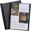 Business Source Letter Report Cover, Black, 8 1/2" Width x 11" Length, BSN78495