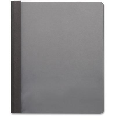Business Source Letter Report Cover, Black, 8 1/2" Width x 11" Length, 25 / Box, BSN78520