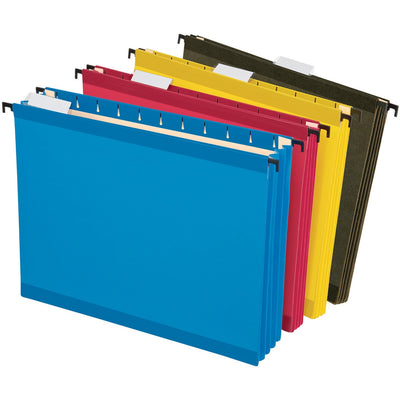 TOPS Pendaflex SureHook Letter Recycled Hanging Folder, Standard Green, 8 1/2" Width x 11" Length, 4 / Pack — view 1