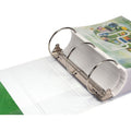 Samsill Earth's Choice Plant-based Durable View Binder, White, 8 1/2" Width x 11" Length, SAM18907