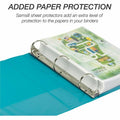 Samsill Earth's Choice Plant-based View Binders, Turquoise, 8 1/2" Width x 11" Length, 2 / Pack, SAMU86677