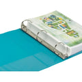 Samsill Earth's Choice Plant-based View Binders, Turquoise, 8 1/2" Width x 11" Length, 2 / Pack, SAMU86677