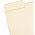 Smead SuperTab 1/3 Tab Cut Legal Recycled Top Tab File Folder, Manila, 8 1/2" Width x 14" Length, 50 / Box, SMD15401