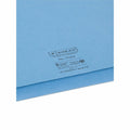 Smead Letter Recycled File Wallet, Blue, 8 1/2" Width x 11" Length, 10 / Box, SMD77203